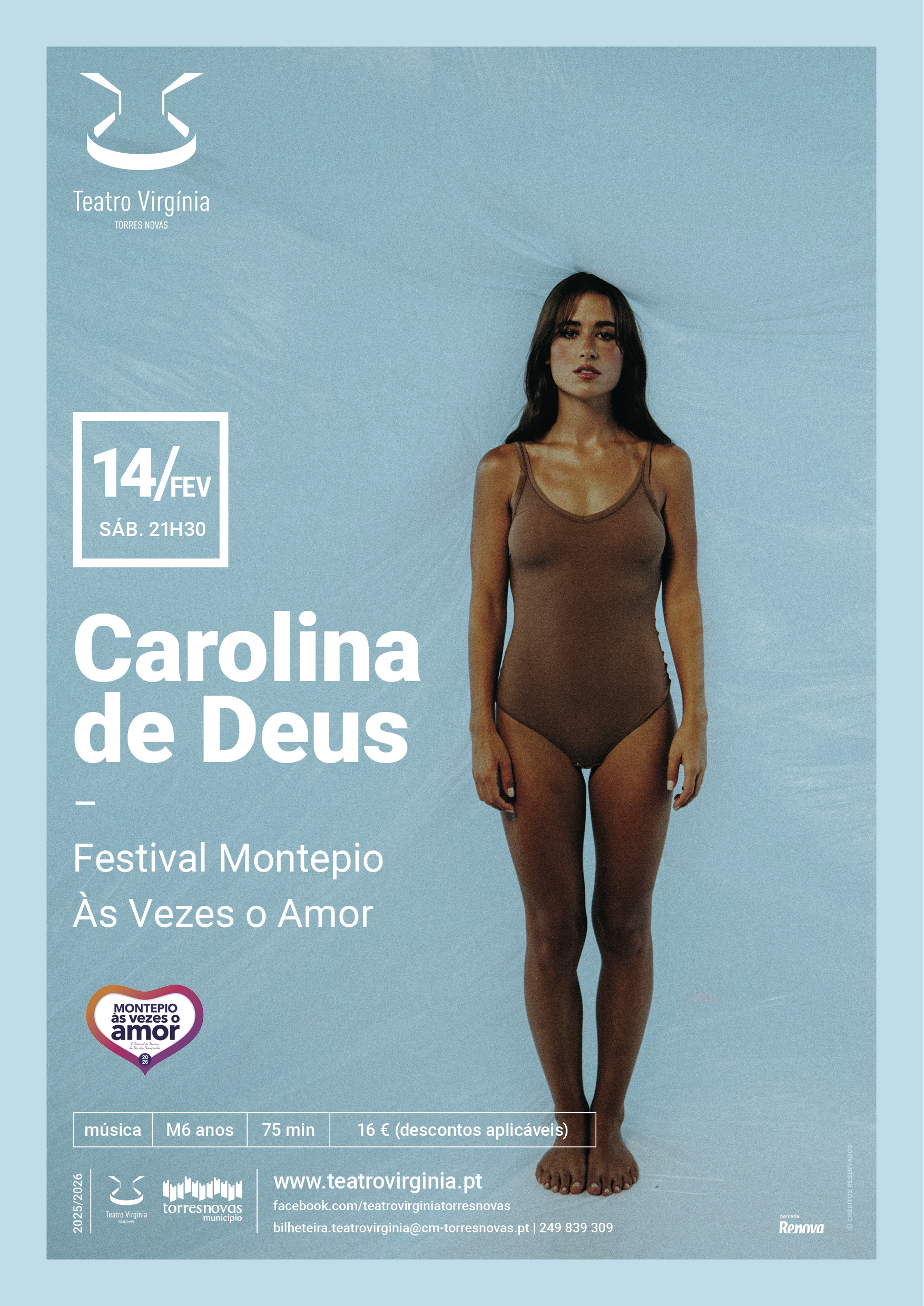 Carolina de Deus, Festival Montepio Às vezes o Amor
