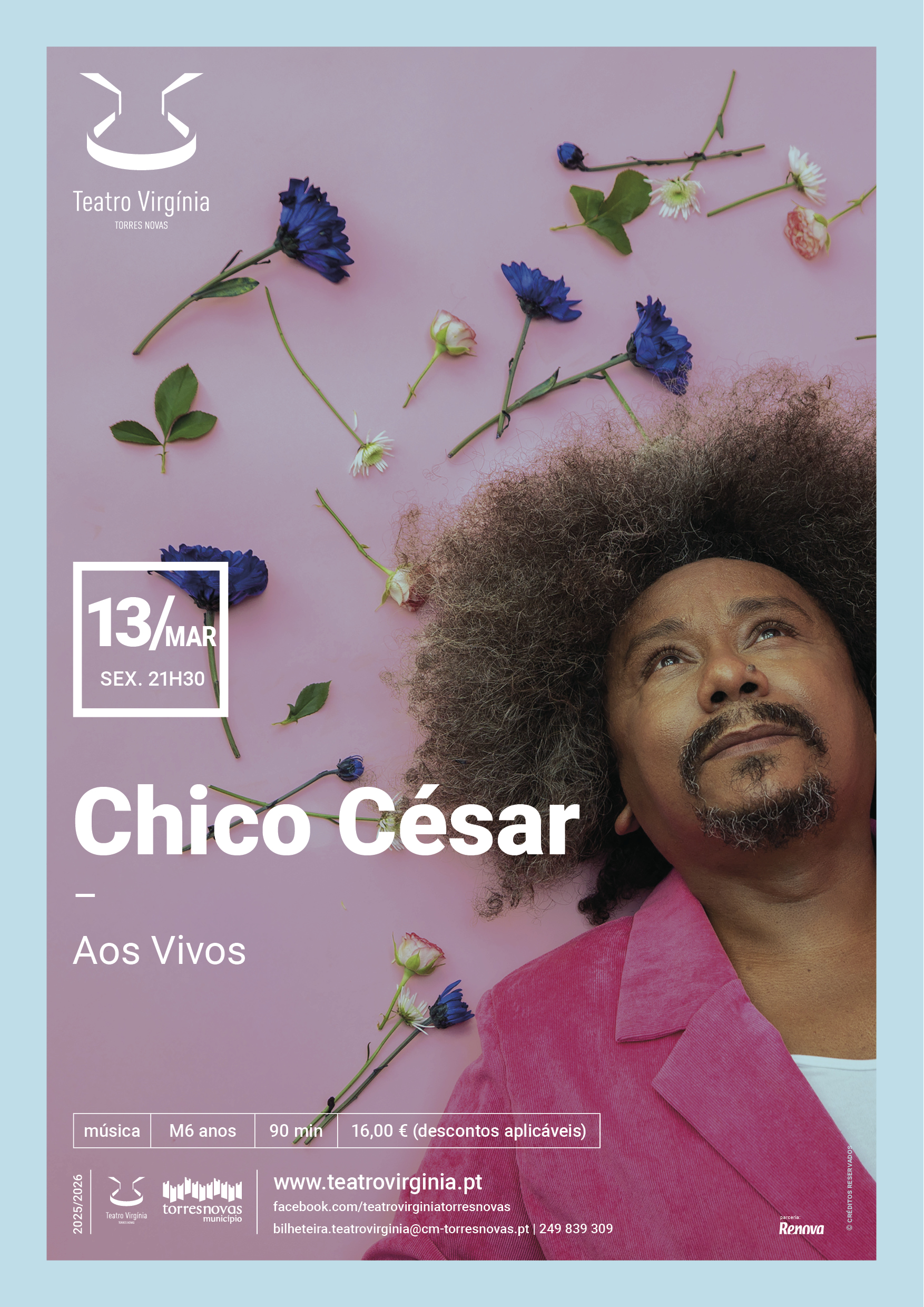 Chico César, Aos Vivos