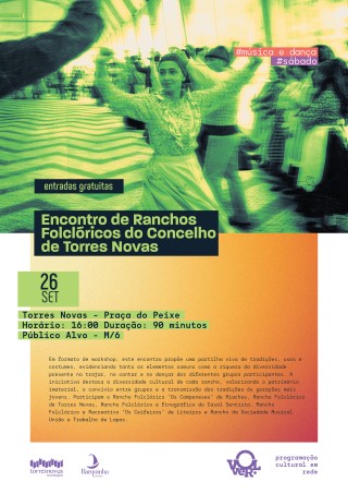Música e Dança // Encontro de Ranchos Folclóricos do concelho de Torres Novas