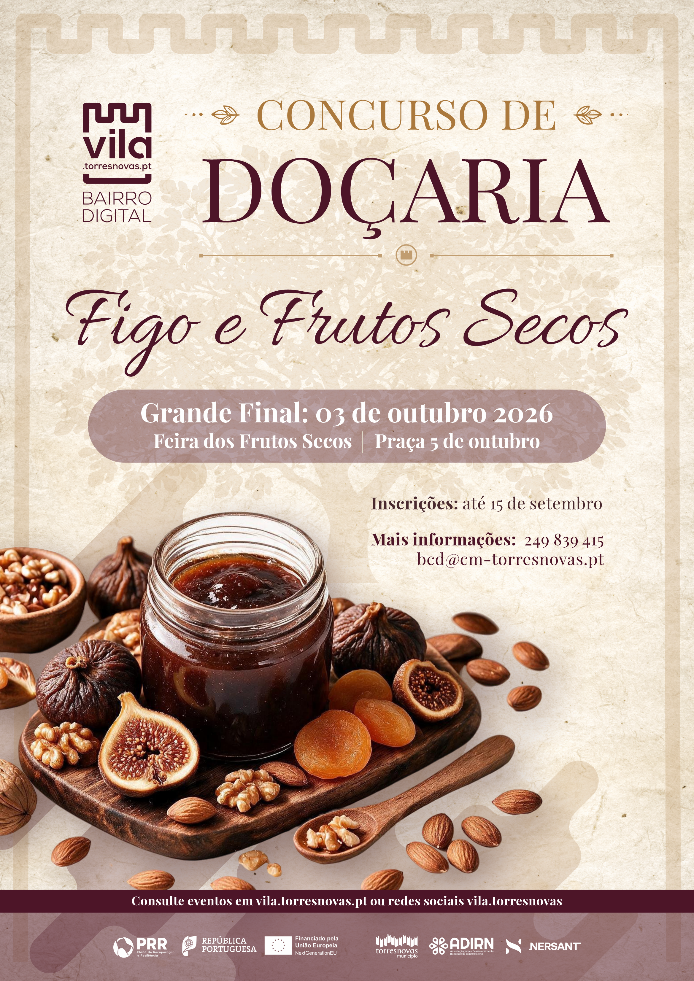 Concurso de Doçaria – “Sabores do Figo e dos Frutos Secos”
