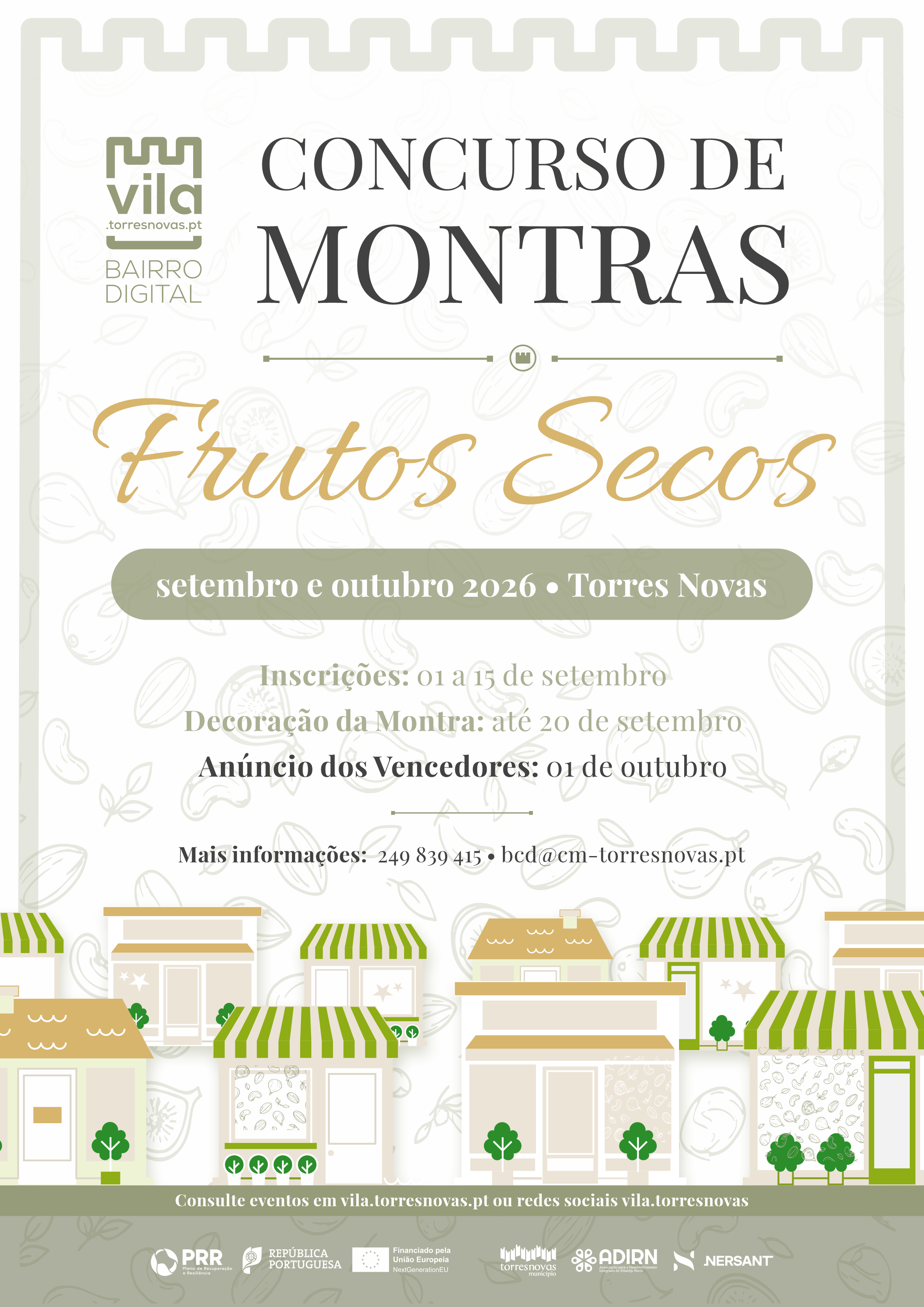 Concurso de Montras – Feira dos Frutos Secos 2026