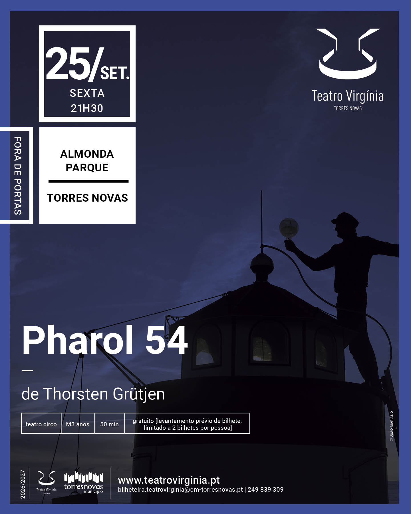 Teatro e Circo contemporâneo // “Pharol 54” de Thorsten Grütjen